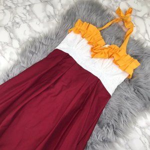 Game Day Wear FSU Garnet Gold Dress S/M